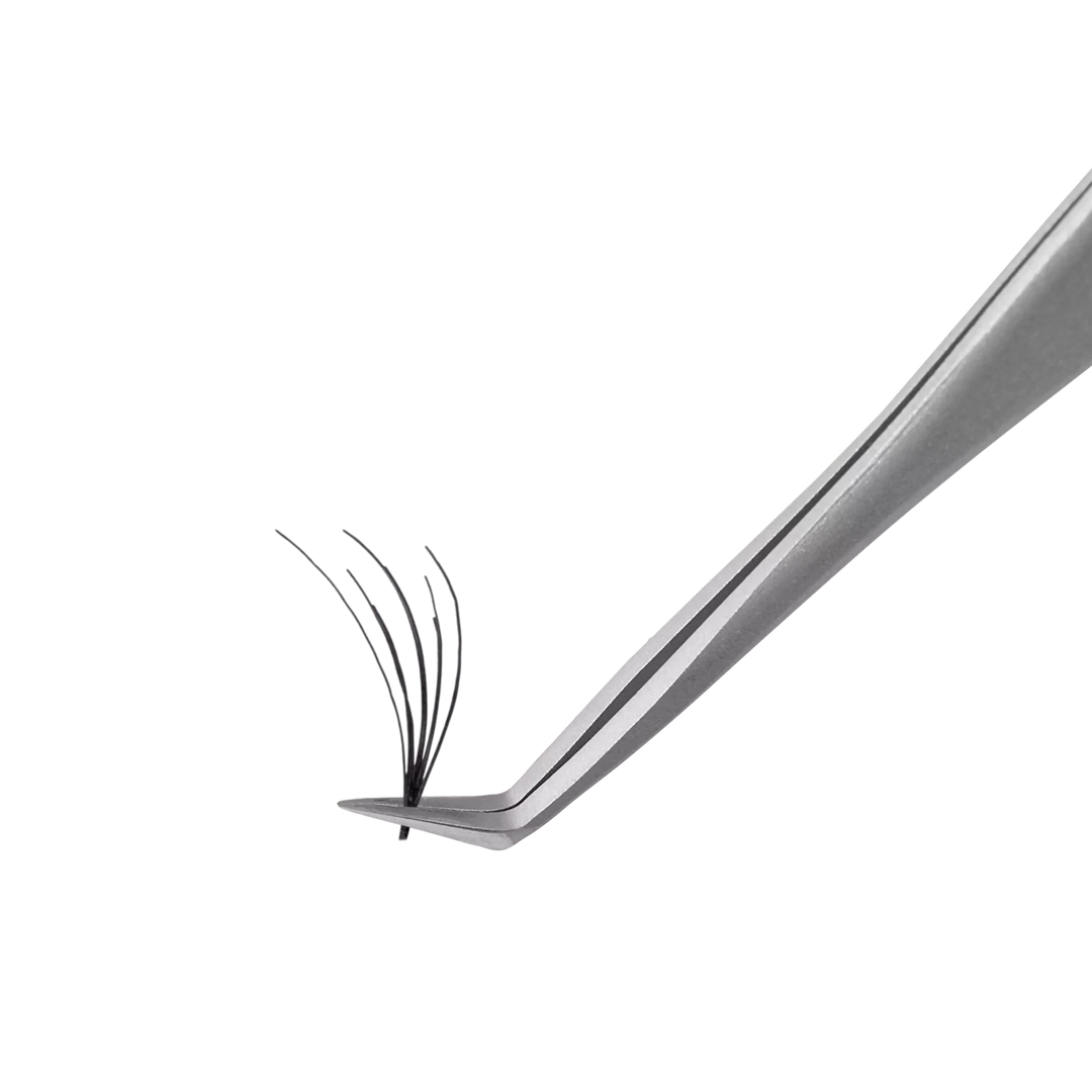 Staleks Professional Eyelash Tweezers EXPERT 40 TYPE 2 (L - shaped,70') - Staleks - U - tools