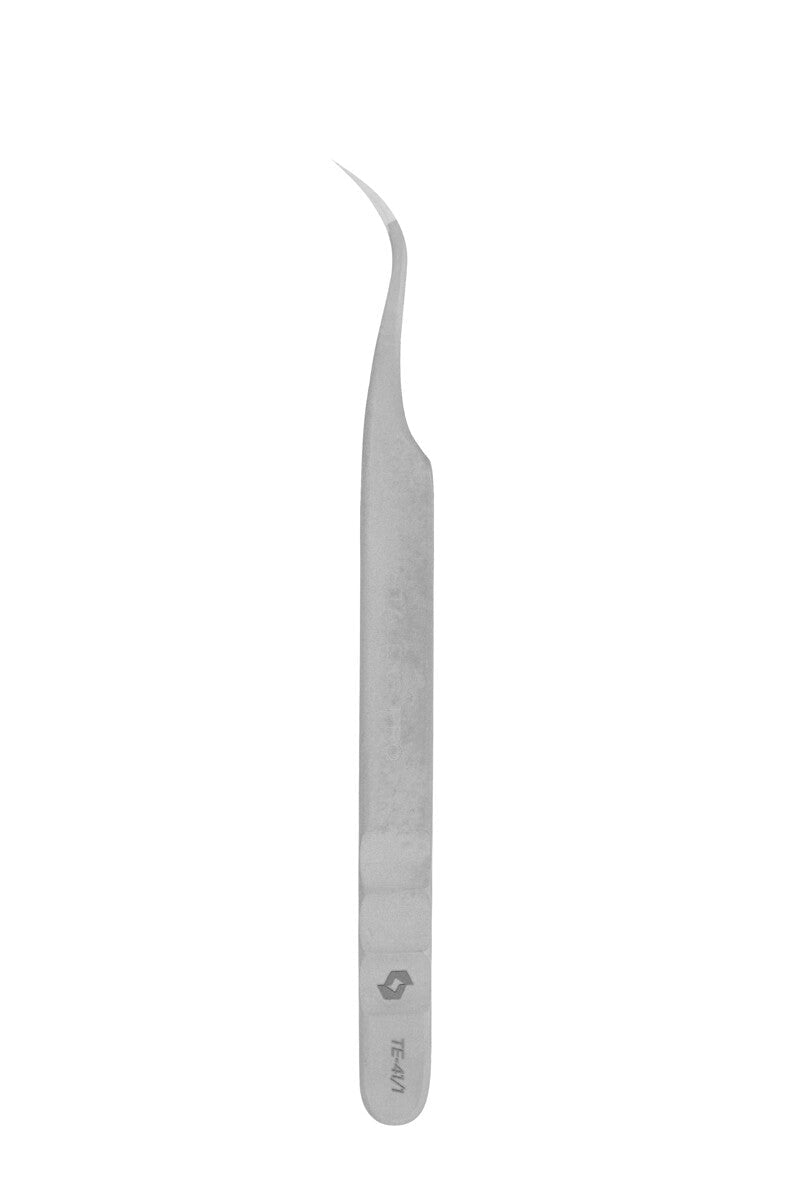 Staleks Professional Eyelash Tweezers EXPERT 41 TYPE 1 (curved) - Staleks - U - tools