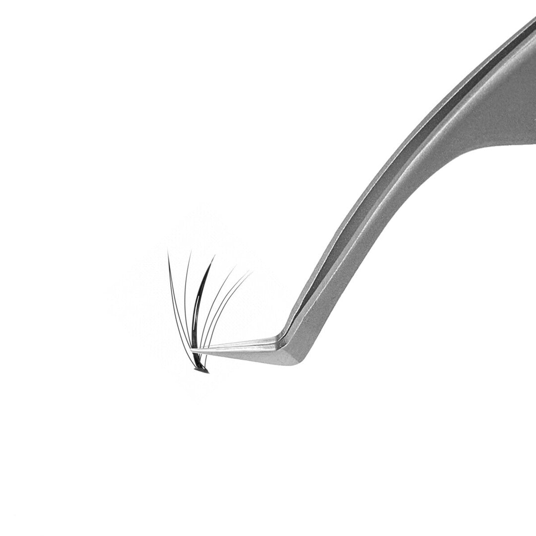 Staleks Professional Eyelash Tweezers EXPERT 41 TYPE 2 (L - shaped,40') - Staleks - U - tools