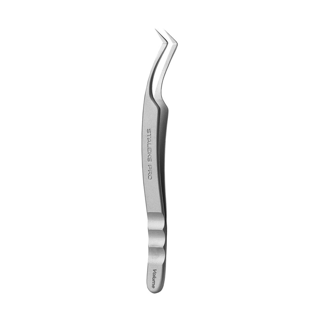 Staleks Professional Eyelash Tweezers EXPERT 41 TYPE 2 (L - shaped,40') - Staleks - U - tools