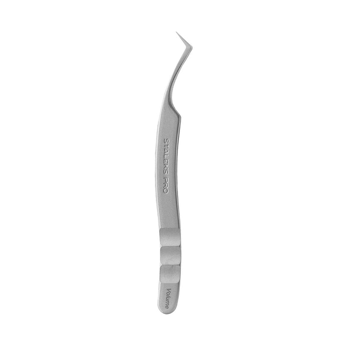Staleks Professional Eyelash Tweezers EXPERT 41 TYPE 2 (L - shaped,40') - Staleks - U - tools