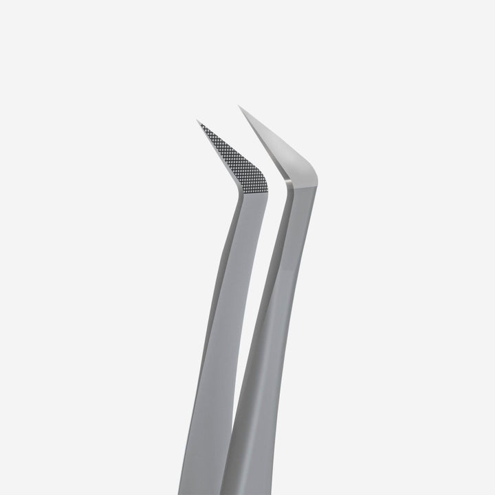 Staleks Professional Eyelash Tweezers EXPERT 44 TYPE 12 (L - shaped, 65') - Staleks - U - tools