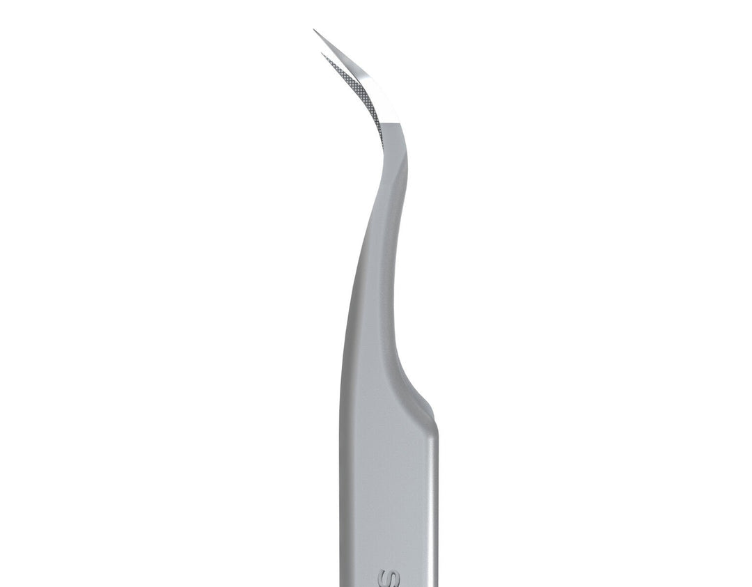 Staleks Professional Eyelash Tweezers EXPERT 45 TYPE 1 (curved) - Staleks - U - tools