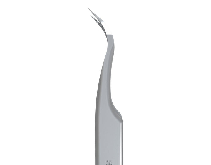 Staleks Professional Eyelash Tweezers EXPERT 45 TYPE 1 (curved) - Staleks - U - tools