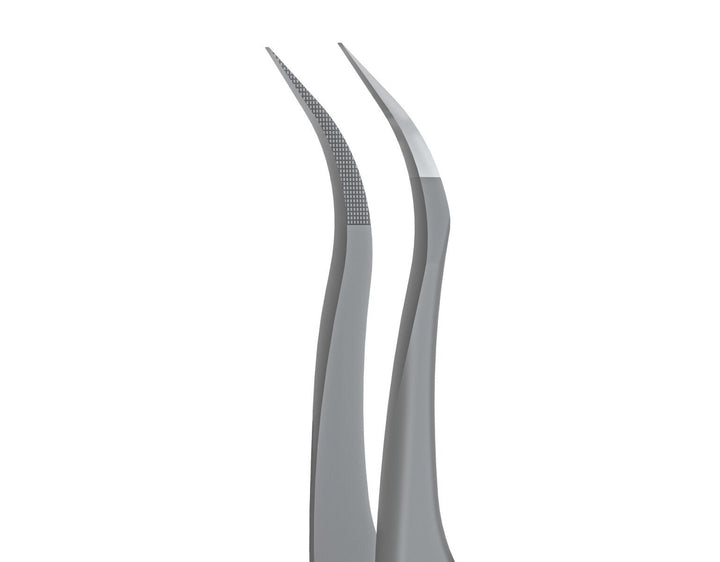 Staleks Professional Eyelash Tweezers EXPERT 45 TYPE 1 (curved) - Staleks - U - tools