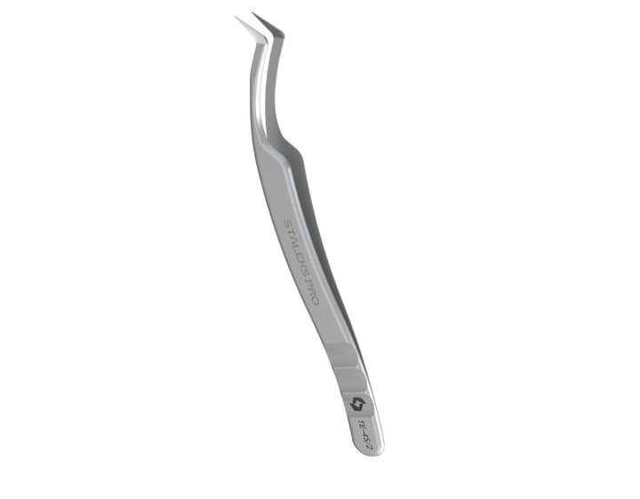 Staleks Professional Eyelash Tweezers EXPERT 45 TYPE 2 (L - shaped, 40') - Staleks - U - tools