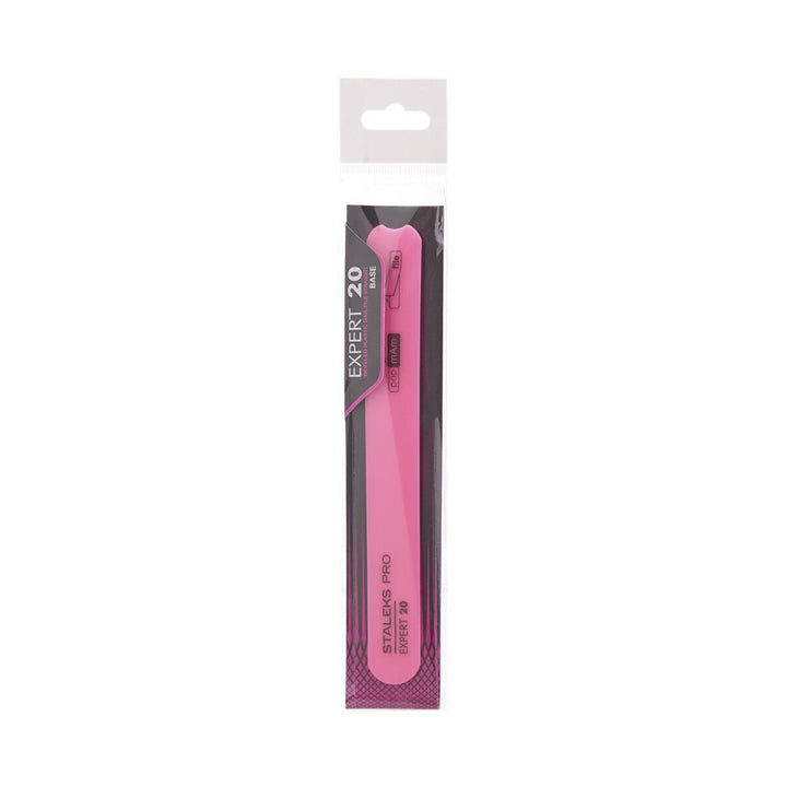 Staleks Slanted plastic nail file, straight, base EXPERT 20 size 160x19 mm - Staleks - U - tools