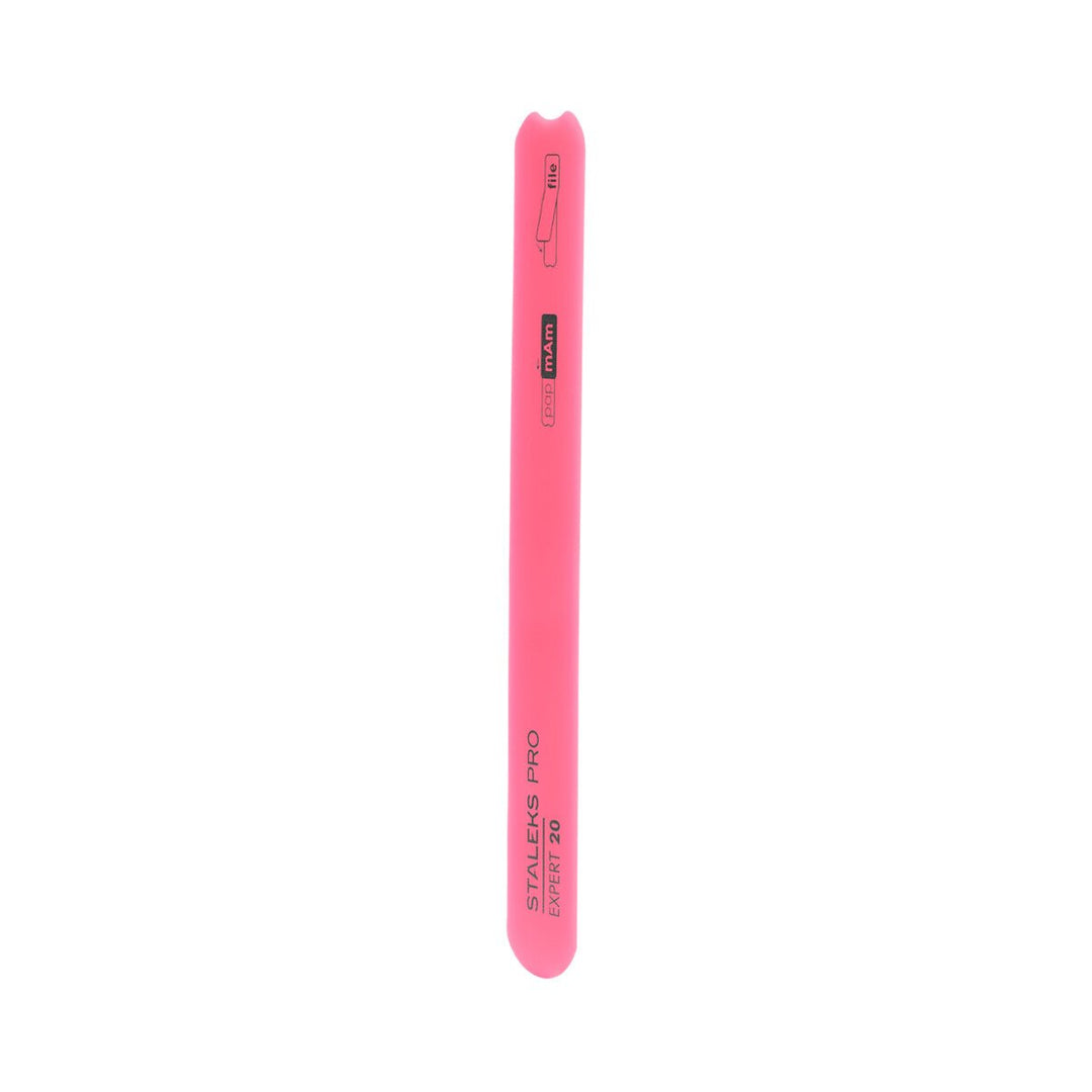 Staleks Slanted plastic nail file, straight, base EXPERT 20 size 160x19 mm - Staleks - U - tools