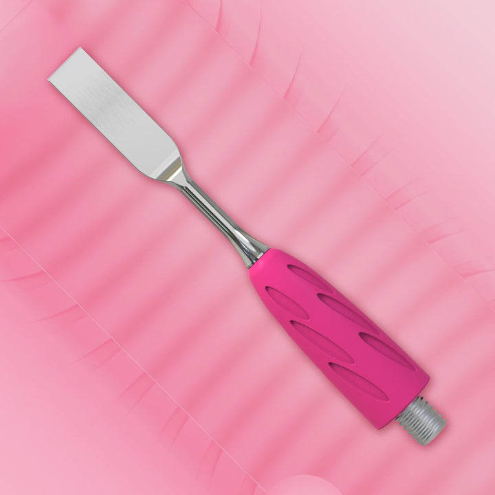 Straight Flat Pusher – Working Part of the Pusher COMBO UNIQ 18 for Manicure and Pedicure - Staleks - U - tools