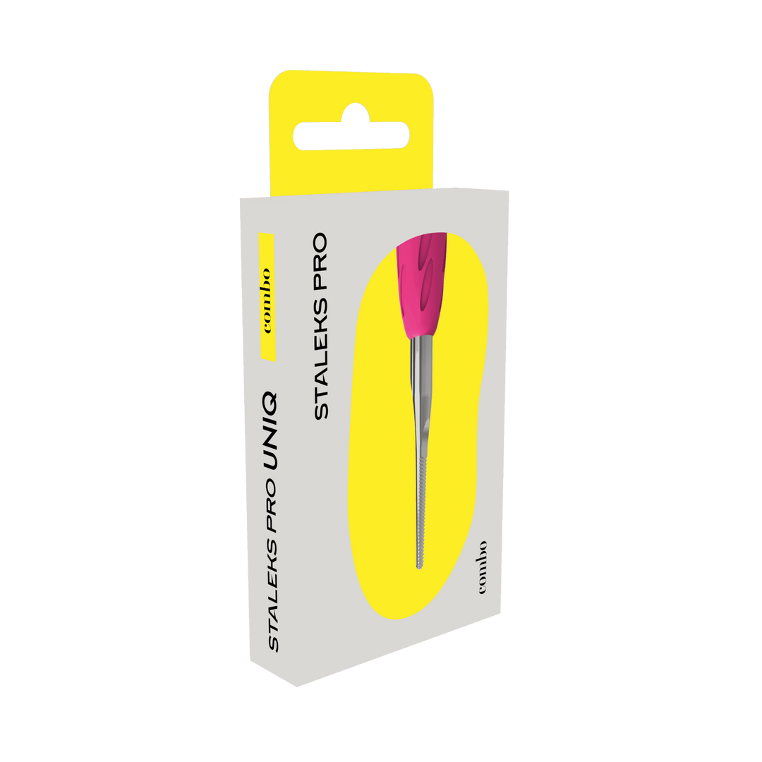 Straight toenail file - working part of the pusher Combo UNIQ 38 for Pedicure