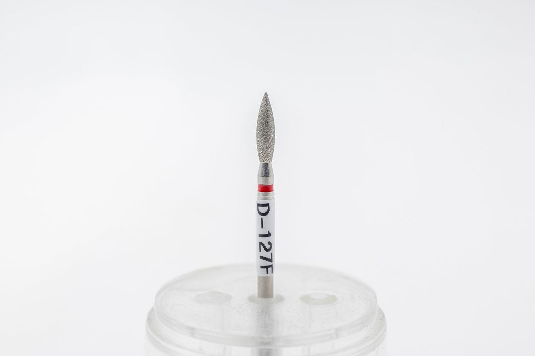 The Diamond Drill Bit Flame D - 127, head size 2.6x9.5 mm - U - tools - U - tools