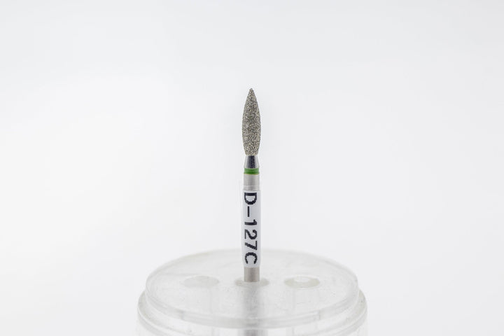 The Diamond Drill Bit Flame D - 127, head size 2.6x9.5 mm - U - tools - U - tools