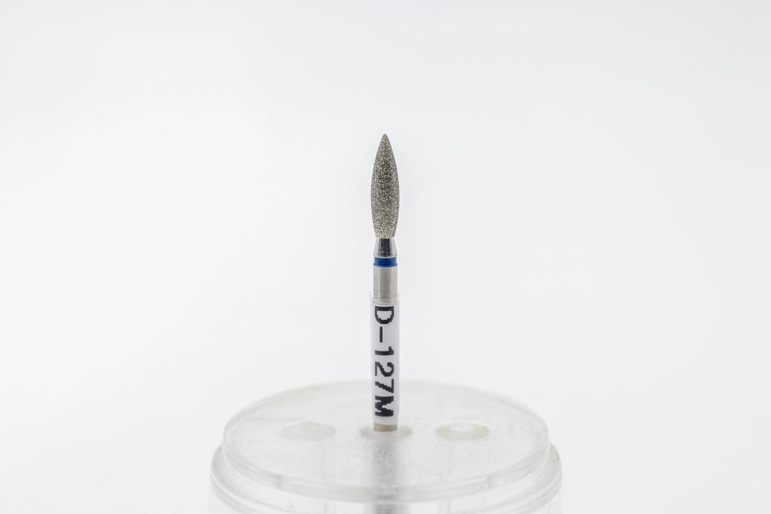 The Diamond Drill Bit Flame D - 127, head size 2.6x9.5 mm - U - tools - U - tools