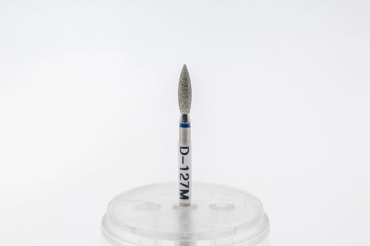 The Diamond Drill Bit Flame D - 127, head size 2.6x9.5 mm - U - tools - U - tools