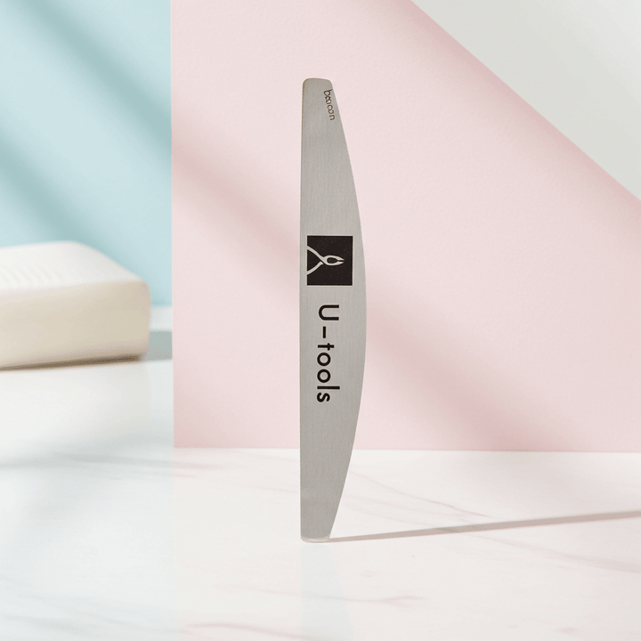 Titanium Nail File Base BANANA size 180x28 mm - U - tools - U - tools