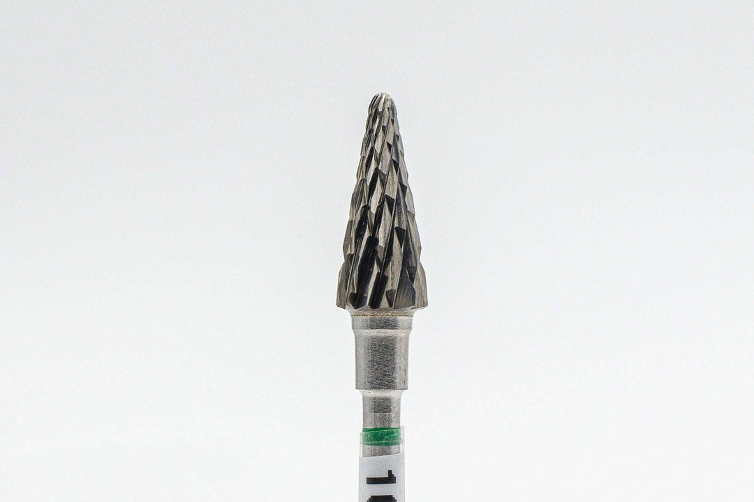 Tungsten Carbide Nail Drill Bit 10-5-9, coarse; head size 6x14mm