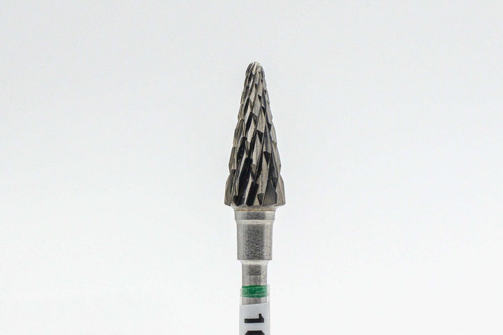 Tungsten Carbide Nail Drill Bit 10-5-9, coarse; head size 6x14mm