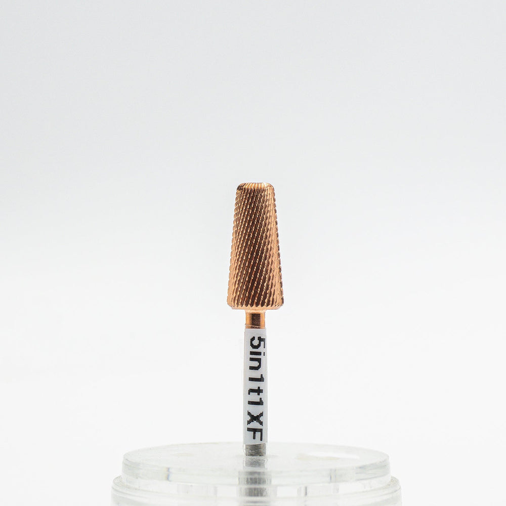 Tungsten Carbide nail drill bits 5 - in - 1 type 1, size head 6.5*15.0 mm - U - tools - U - tools