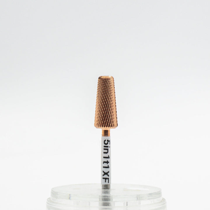 Tungsten Carbide nail drill bits 5 - in - 1 type 1, size head 6.5*15.0 mm - U - tools - U - tools