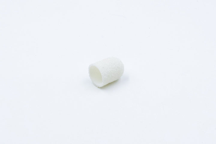White Plastic Sanding Caps with Base + Mandrel, 10×15 mm — 10 pcs - U - tools - U - tools