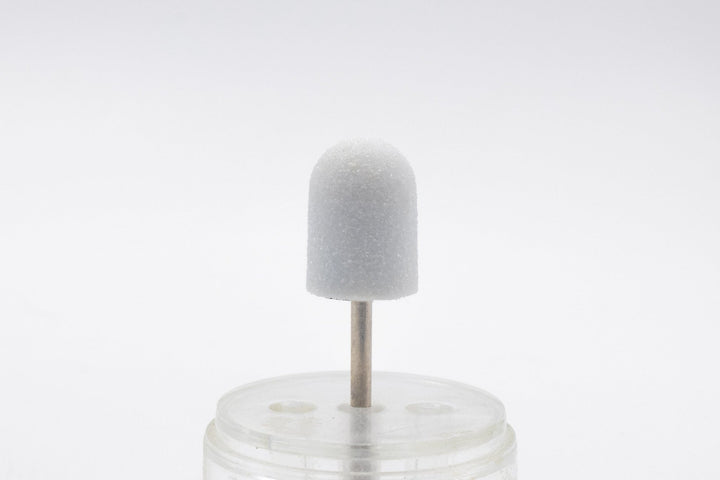 White Plastic Sanding Caps with Base + Mandrel, 10×15 mm — 10 pcs - U - tools - U - tools