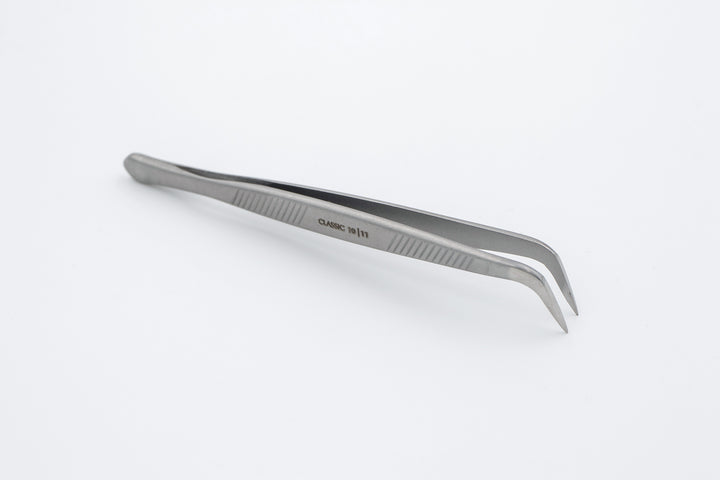 Curved Tweezer with Pointed Tips Classic 10 Type 11 (T3-10-05 or P-05)