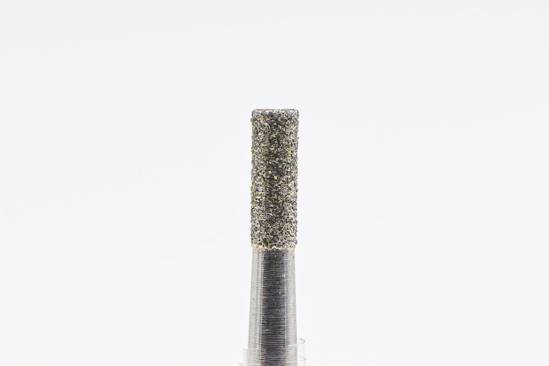 Diamond drill bit D-55, shape cylinder, head size 2.3x6 mm