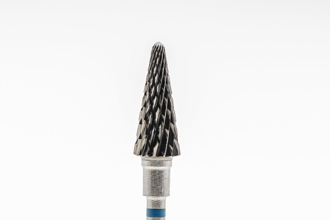 Tungsten Carbide Nail Drill Bit  10-3-9 blue, medium; head size 6x14mm