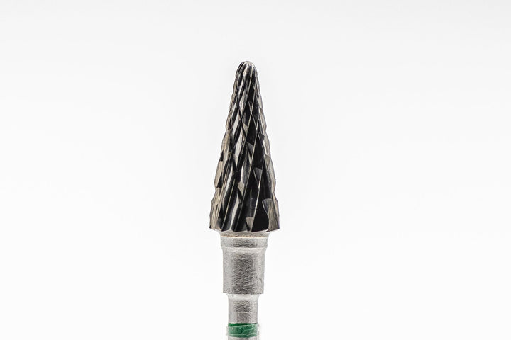 Carbide drill bit 10-5-9 green, coarse; head size 6x14mm