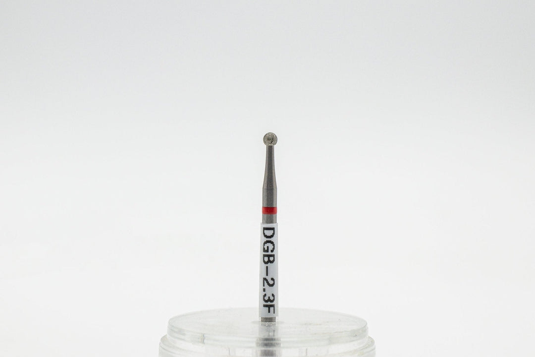Diamond Cool Groove Nail Drill Bits Ball DGB-2.3*2.2 mm - U-tools