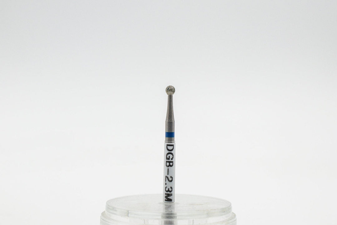 Diamond Cool Groove Nail Drill Bits Ball DGB-2.3*2.2 mm - U-tools