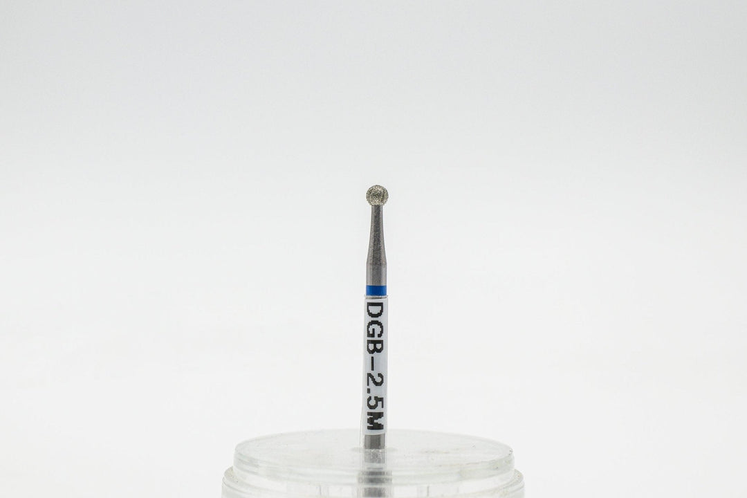 Diamond Cool Groove Nail Drill Bits Ball DGB-2.5*2.4 mm - U-tools