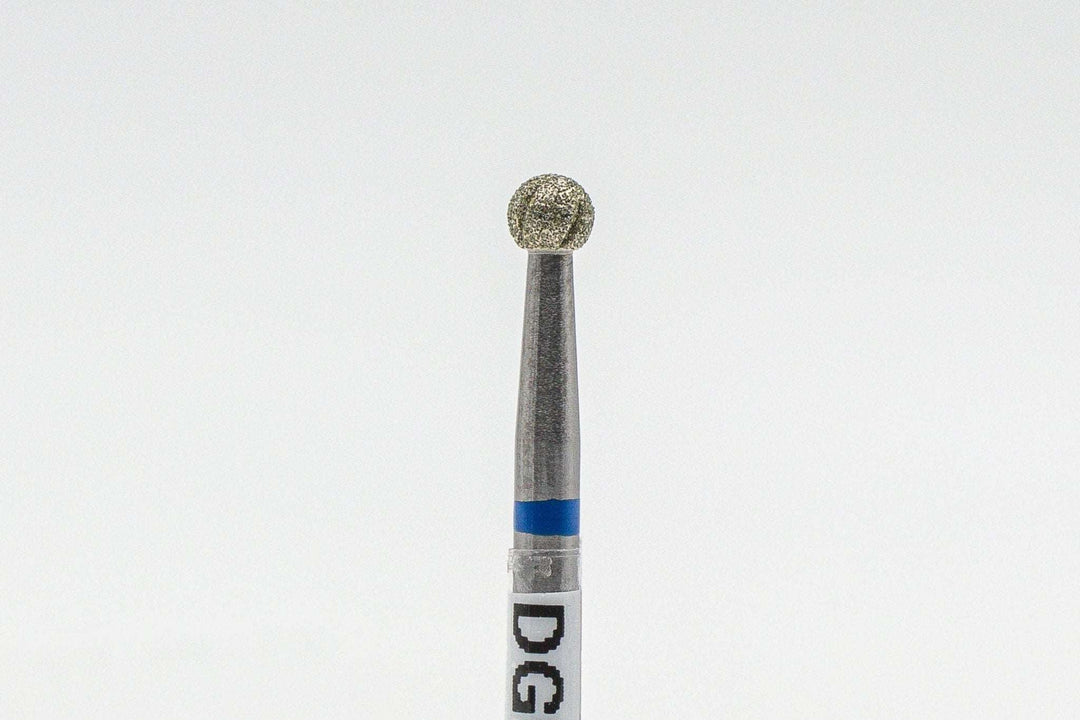 Diamond Cool Groove Nail Drill Bits Ball DGB-3.1, size 3.1x3 mm | U-tools
