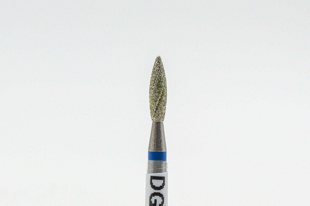 Diamond Cool Groove  Nail Drill bits Flame DGF-2.3*8 mm | U-tools