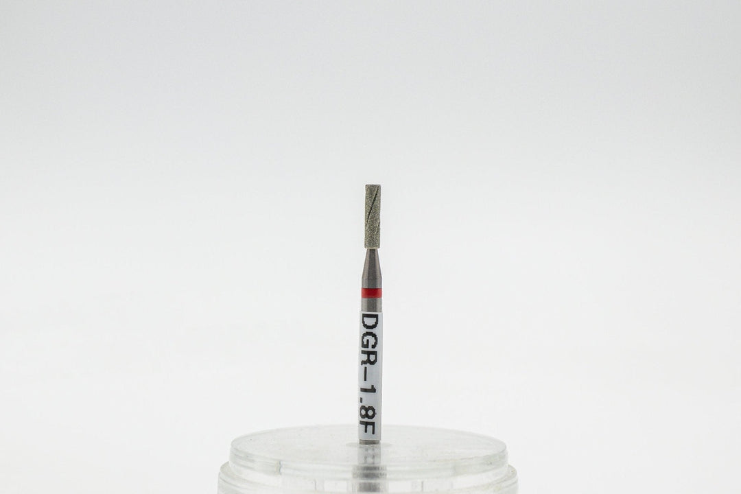 Diamond Cool Groove Nail Drill Bits Barrel DGR-1.8*7 mm - U-tools