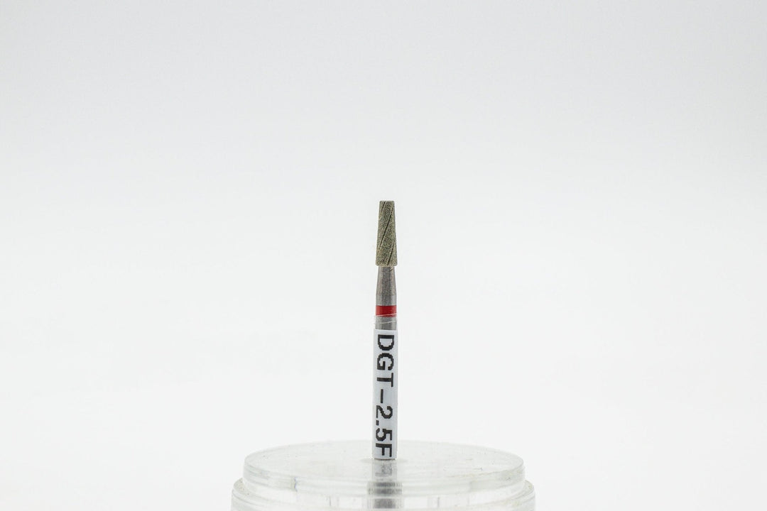 Diamond Cool Groove Nail Drill Bits Barrel Tapered DGT-2.5*7 mm | U-tools