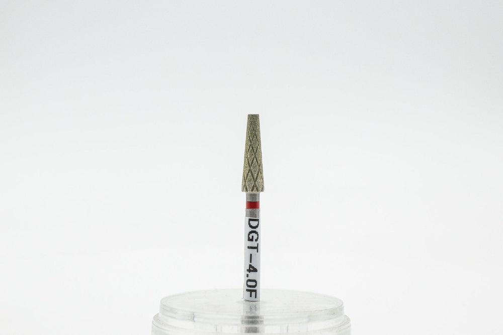 Diamond Cool Groove Nail Drill Bits Barrel Tapered DGT-4.0*13 mm | U-tools