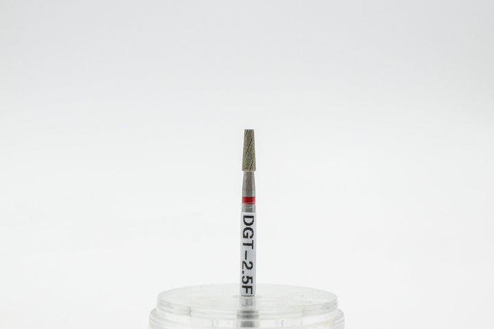 Diamond Cool Groove Nail Drill Bits Tapered Barrel DGT-2.5*7 mm | U-tools