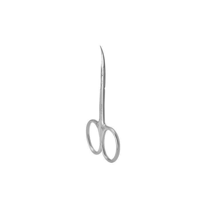 Staleks Exclusive Cuticle Scissors with Curved Blades Magnolia 22 Type 1 — blade 21 mm | U-tools