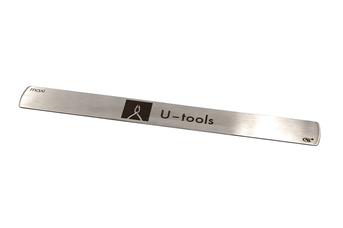 Nail File Steel Base MAXI size 160x17 mm - U-tools