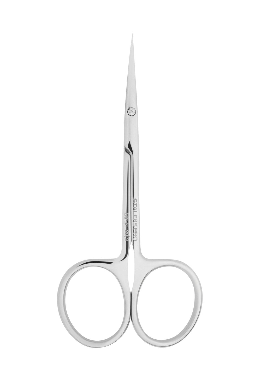 Staleks Pro Cuticle Scissors with Narrow Curved Blades Expert 20 Type 2 — 24 mm blades | U-tools
