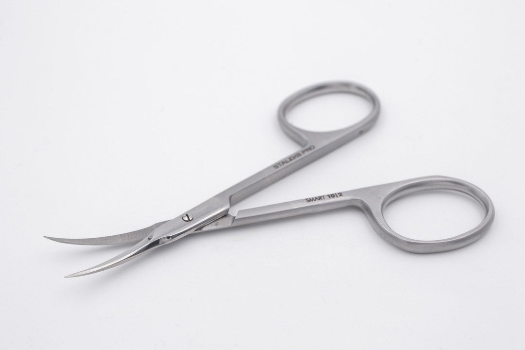 Staleks Pro Cuticle Scissors with Narrow Curved Blades Smart 10 Type 3 — 24 mm blades | U-tools