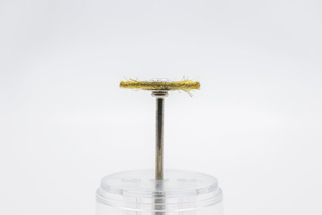 Round Metal Brush for Cleaning Carbide Bits | U-tools