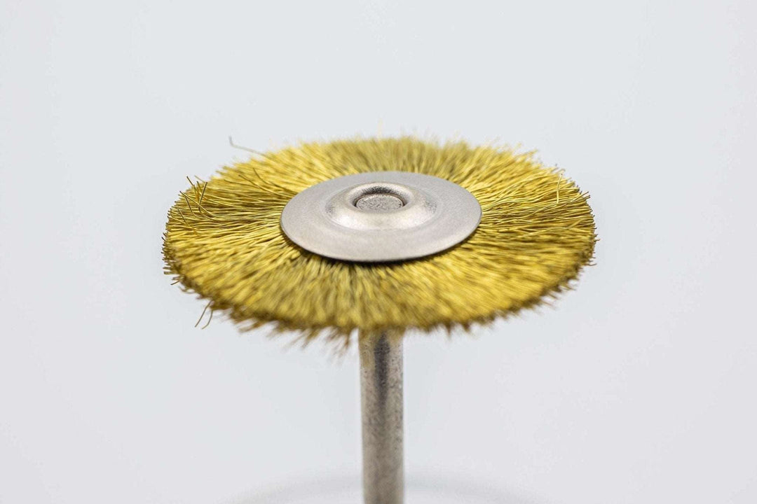 Round Metal Brush for Cleaning Carbide Bits | U-tools