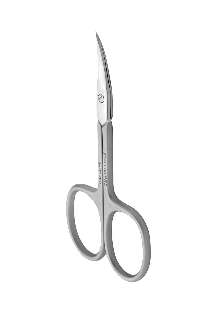 Staleks Cuticle Scissors with Narrow Curved Blades SMART 22 Type 1 — 24 mm blades | U-tools