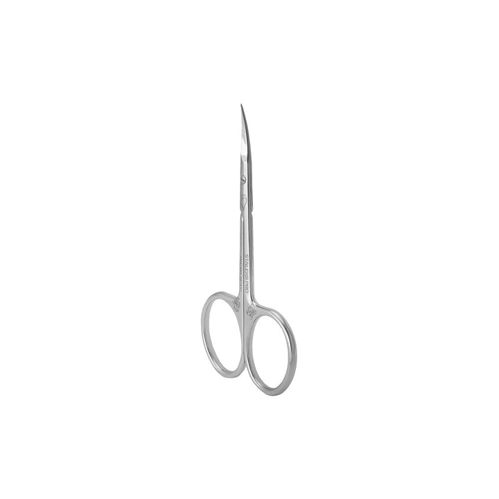 Staleks Exclusive Cuticle Scissors with Curved Blades Magnolia 22 Type 2 — 21 mm blades | U-tools