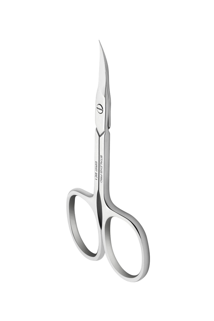 Staleks Pro Cuticle Scissors with Narrow Curved Blades Expert 22 Type 1 — 25 mm blades | U-tools