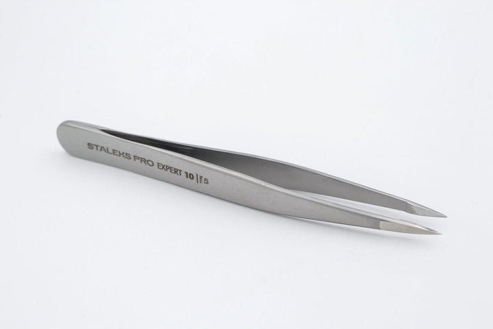 Staleks Pro Tweezer with Straight Pointed Tips Expert 10 Type 5 | U-tools